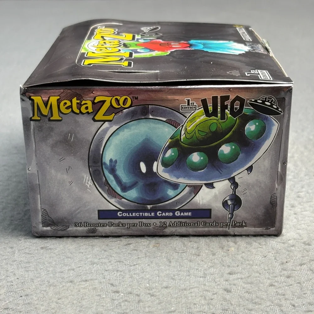 MetaZoo Cryptid Nation UFO 1st Edition Booster Box 36 Packs TCG 2022 Open Box